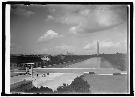 Monument from Lincoln Mem., [Washington, D.C.], 8/20/25