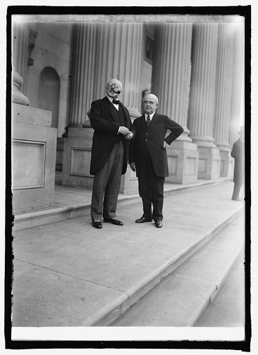 Baron Theodor Adelswaerd & Senator Wm. B. McKinley (Int. Union), 10/1/25