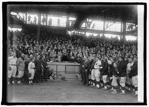President & Mrs. Coolidge at World Series, 10/10/25