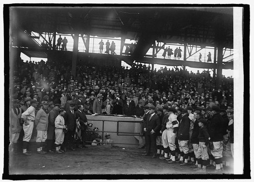 President & Mrs. Coolidge at World Series, 10/10/25