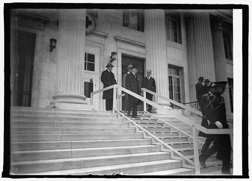 Coolidge leaving Red Cross, 12/9/25