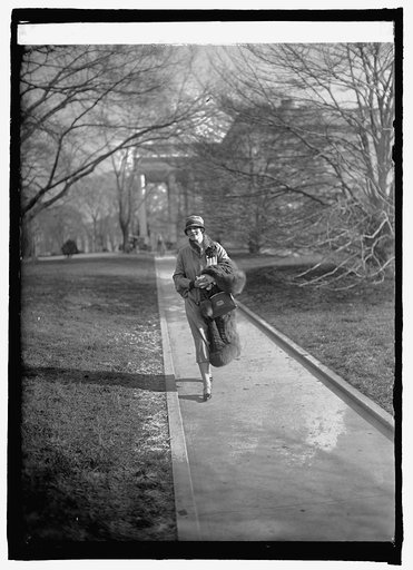 Irene Rich at W.H., [i.e., White House, Washington, D.C.], 12/14/25