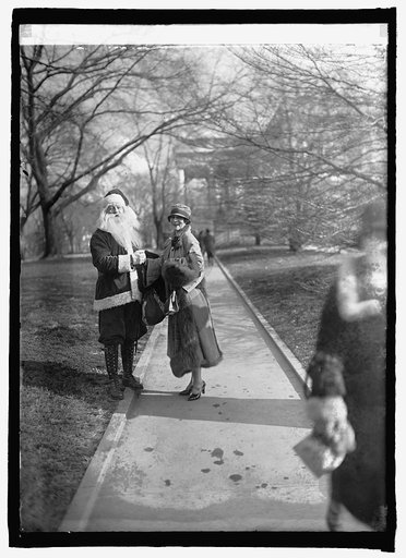 Irene Rich & Santa Claus, 12/14/25