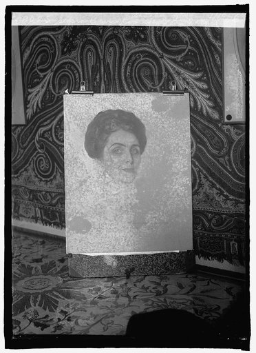 Sepia of Mrs. Coolidge by Rafael Sanchez Yago, 1/19/26