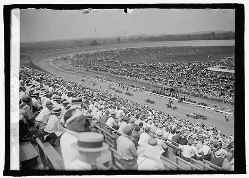 Laurel Auto Races, [Laurel, Md.], July 11, 25
