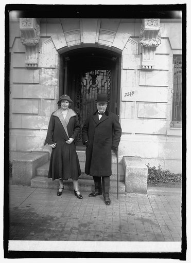 Minister & Mrs. Wollman Filip Bostrom of Sweden, 2/6/26