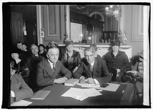 Harry Houdini & Senator Capper (Senate District Com.), 2/26/26