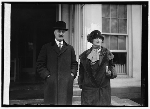 Count L. de Sartiges & Princess Edmond de Polignac, 2/25/26