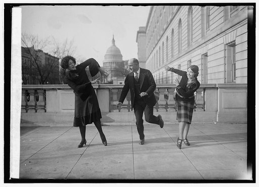 Miss Sylvia Clairus, Rep. McMillian of S.C. & Miss Ruth Bennett, 2/23/26