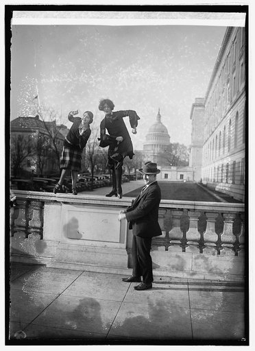 Miss Ruth Bennett, rep. McMillian of S.C. & Miss Sylvia Clairus, 2/23/26