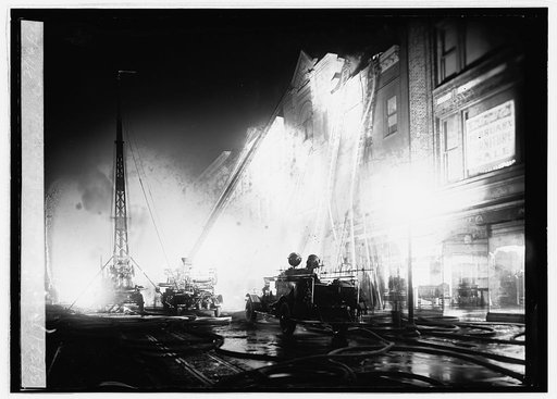 Fire at Capital Wall Paper Co., 2/16/23