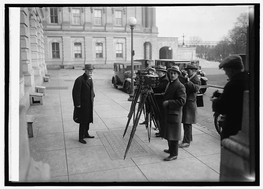 Justice Oliver Wendell Holmes on 85th birthday, 3/8/26