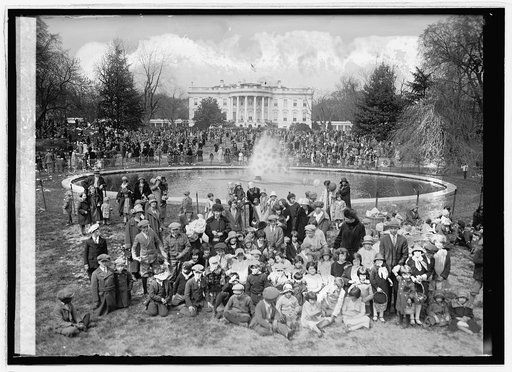 Easter at White House, [Washington, D.C., 4/5/26