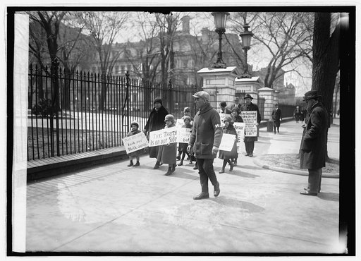 Delegation from textile mill strikers of Passaic N.J., 4/15/26
