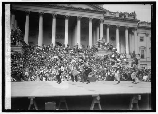 Hopi snake dance at Capitol, [Washington, D.C.], 5/15/26