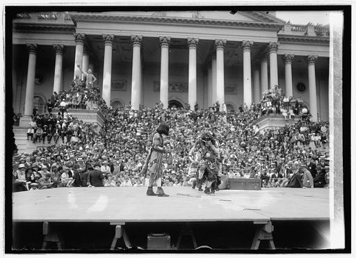 Hopi snake dance at Capitol, [Washington, D.C.], 5/15/26