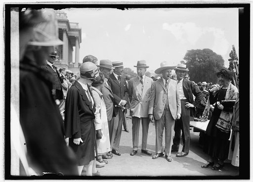 Dawes & Sen. Cameron at Hopi snake dance at Capitol, [Washington, D.C.