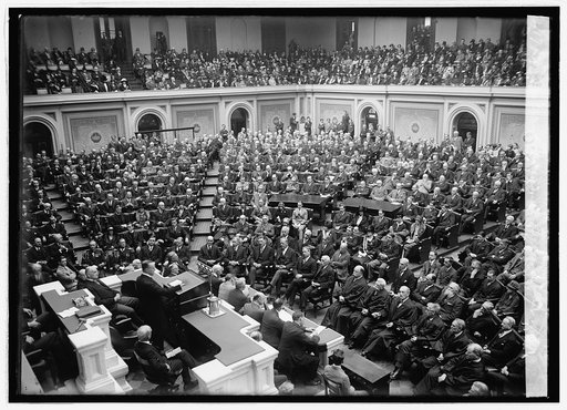 Geo. Washington Memorial exercises, [Capitol, Washington, D.C.], 2/22/27