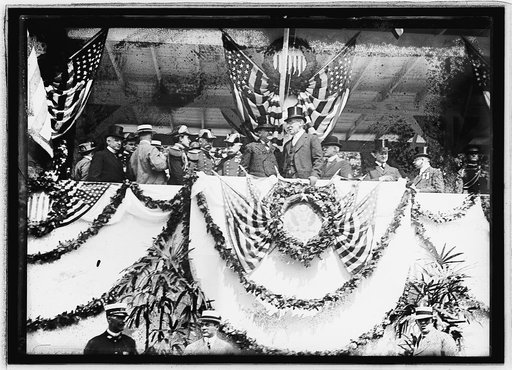 Barry statue unveiling, 1917?