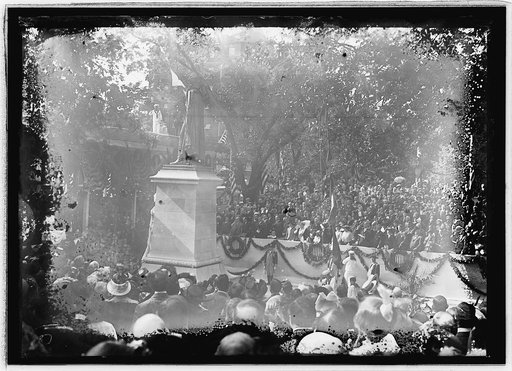 Barry statue unveiling, 1917?