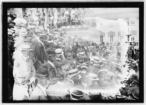 Coxey's army, 1914 on Capitol steps, [Washington, D.C.