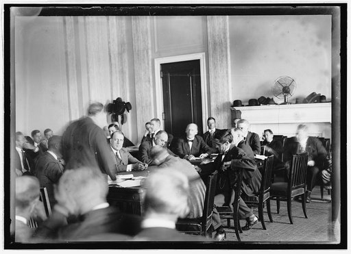 John Fitzpatrick testifying before Senate committee investigating steel strike, 7/25/19