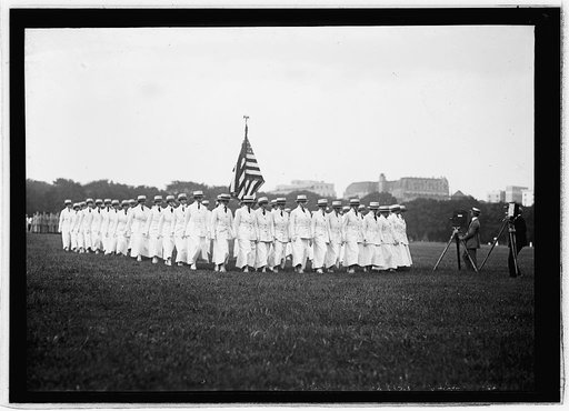 Yoeman & Marinettes mustering out, July 31, 1919