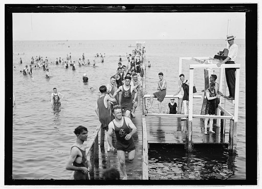 Walter Reed outing, Chesapeake Beach, [Maryland], July 1919