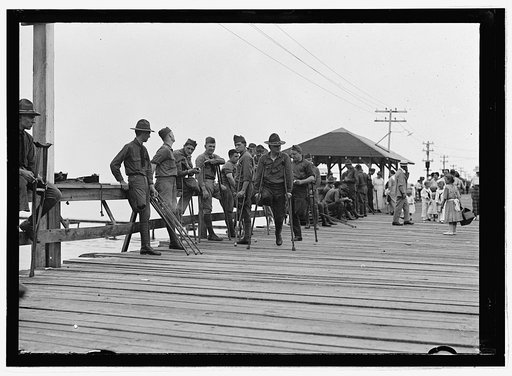 Walter Reed outing, Chesapeake Beach, [Maryland], July 1919