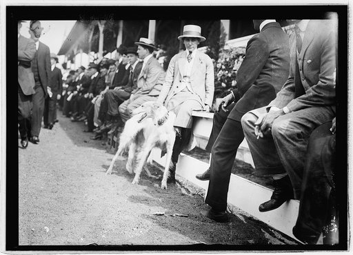 Miss Helen Morton of Chicago, Wash. Horse Show, 1914