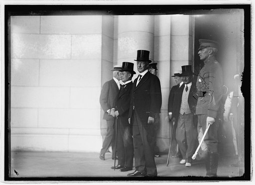 Arrival of Japanese Minister, Wash., D.C., Aug. 21, 1917