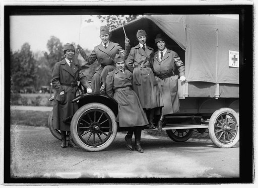 Red Cross dedication, May 13, 1917