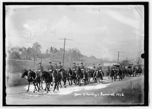 Military funeral, Gen. O'Reilly, 1912