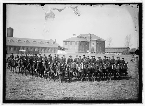 15th Cavalry at drill, 1913
