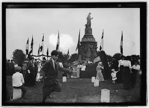 Unveiling of Confederate monument, Arlington Cemetery, Va., June 4, 1914