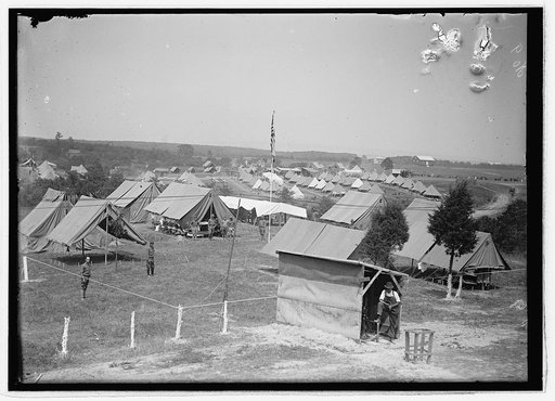 Cavalry camp, Winchester, Va., 1913