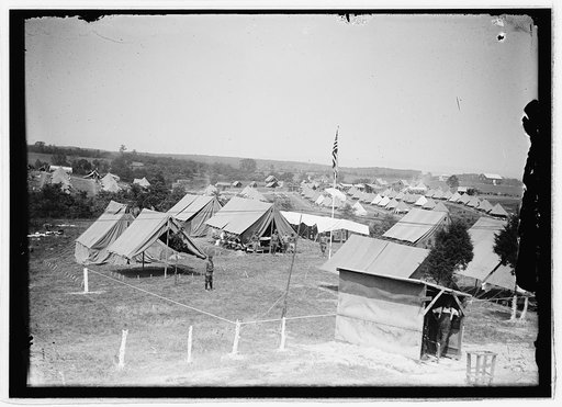 Cavalry camp, Winchester, Va., 1913