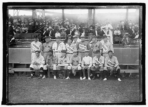 Congressional ballgame, 1918