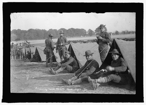 U.S. Army field camp, Ft. Myer, Va. (prior to 1915)