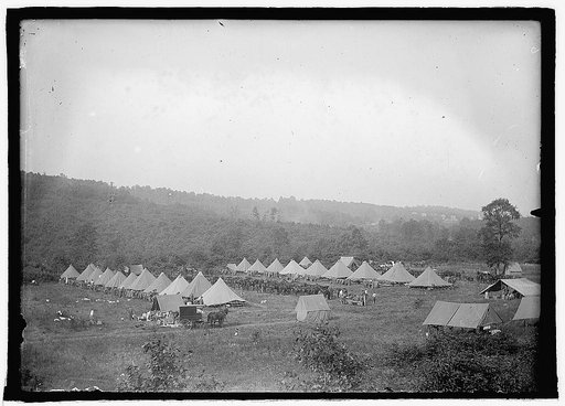 Nat. Guard camp, Mt. Gretna, [Pennsylvania], 1913