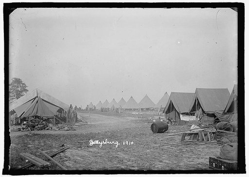 National Guard, Gettsyburg, [Pennsylvania], 1910