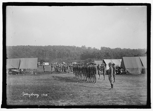Nat. Guard, Gettysburg, [Pennsylvania], 1910