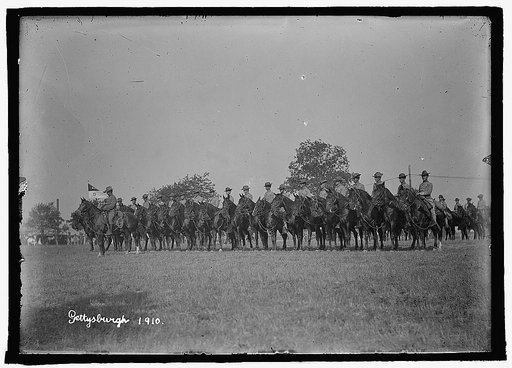 National Guard, Gettysburg, Pa., 1910