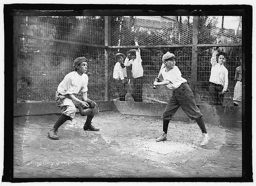 Playgrounds, baseball, 1918
