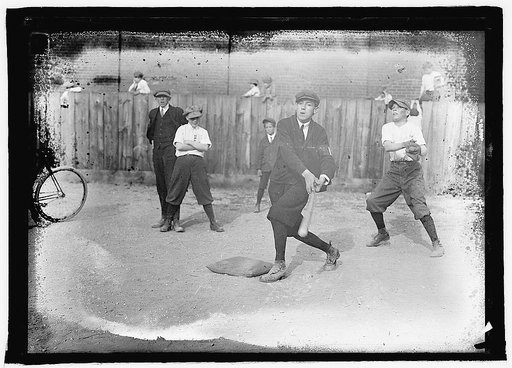 Playground, baseball, 1918, Wash., D.C.