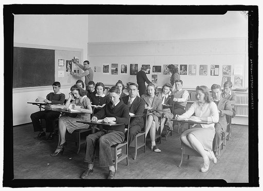 Montgomery High School students, c.1936, [Md.