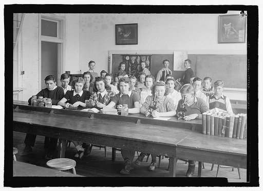 Montgomery High School students, c.1936, [Md.