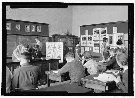 Montgomery Blair High School, [Silver Spring, Md.], 1935, class room
