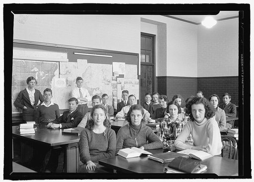 Montgomery Blair High School [Silver Spring, Md.], 1935, class room