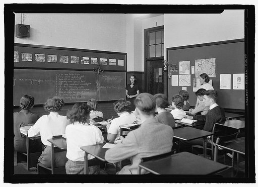 Montgomery Blair High School [Silver Spring, Md.], 1935, class room